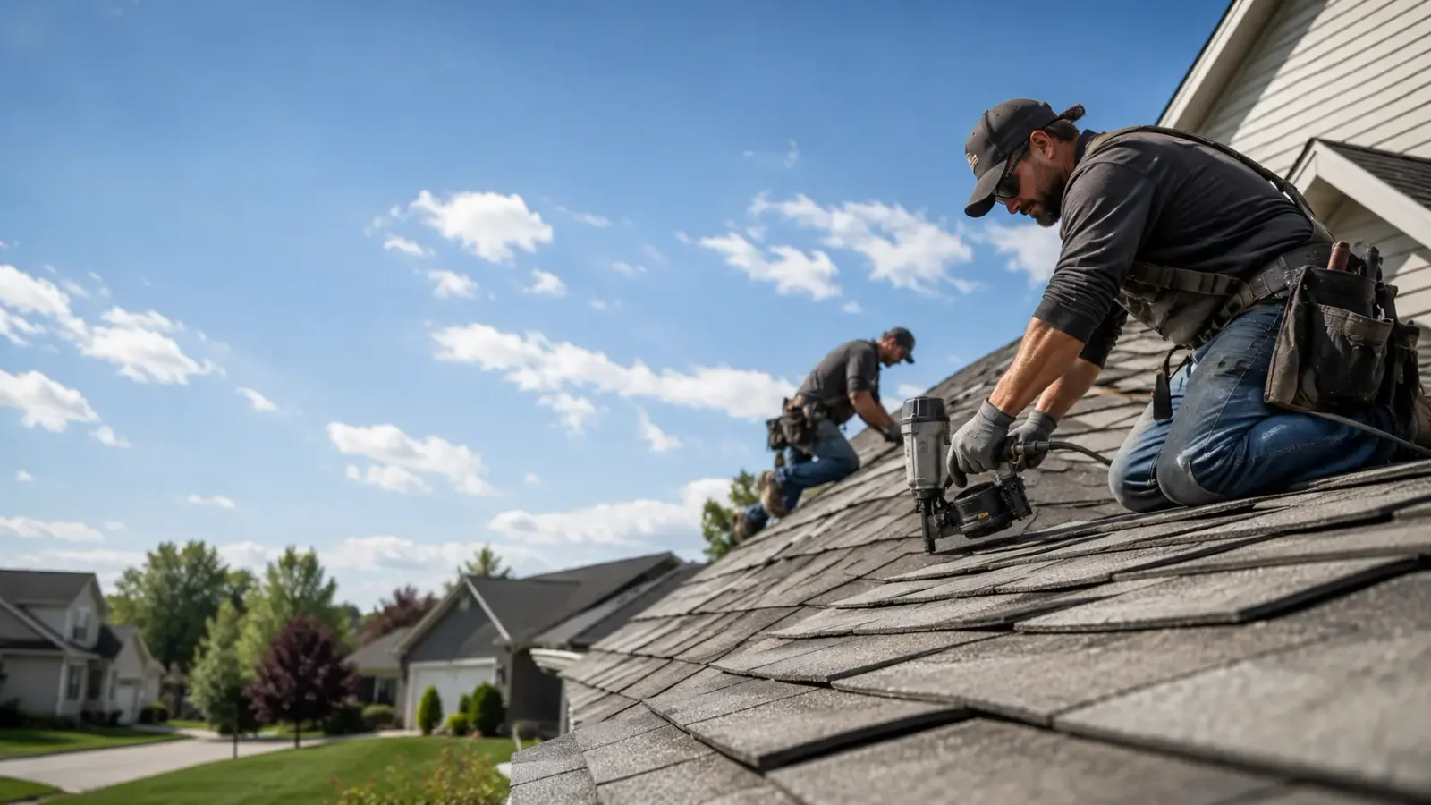 Storm Damage Roof Repair in Middletown, IL near me